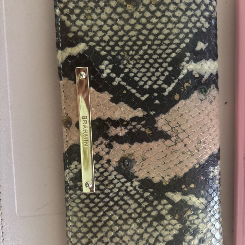 Brahmin Exotic Patterned Clutch